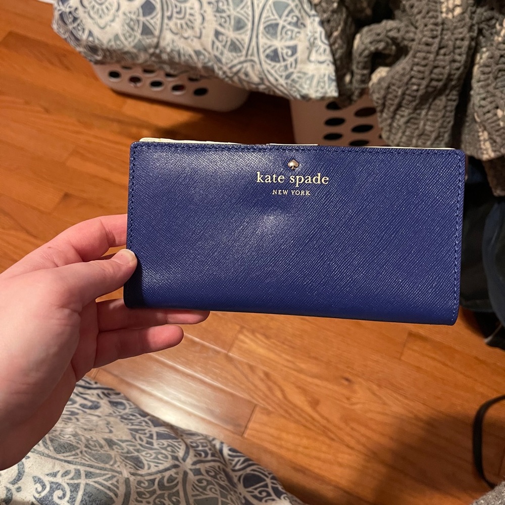 Brand new blue Kate spade wallet